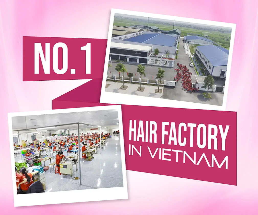 Apohair best virgin hair extension factory in vietnam